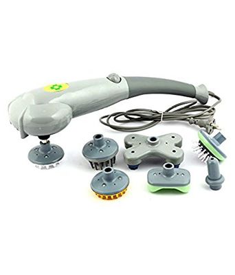 SR BIOTECH MAGIC MASSAGER complete body massager 7IN1,Electric Massager Head, Neck, Shoulder, Back, Leg, Foot Ideal for Men & Women Fat Reduction & Joint Pain Plug-In
