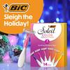 BIC Soleil Color Collection Disposable Razors for Women, 14-Count, 3 Blades - Premium Shaving Razor Set with Aloe Vera and Vitamin E Lubricating Strip - Luxurious Personal Care Products view 2
