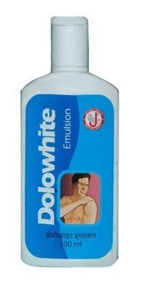 Caredura Products Dolo White Emulsion 100ml, Blue