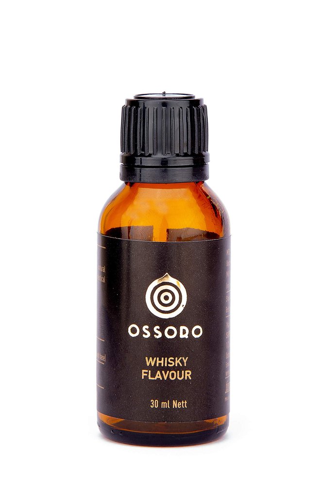 Ossoro Whisky Flavour Flavour Essence , 30 ml/ Glass Bottle