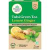 A TATA Product - Organic India Tulsi Green Tea Lemon Ginger - 25 Teabags, Herbal Blend with Green-Tea, Tulsi, Lemon & Ginger, Supports Digestion, Refreshing Taste, Natural Ingredients view 1
