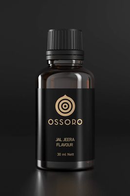 Ossoro Jal Jeera Flavour, 30ml, Soft Drink Essence/Glass Bottle