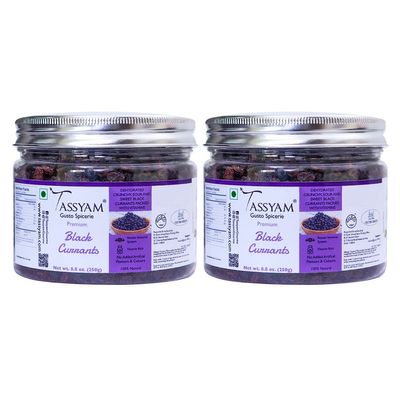 Tassyam Black Currants 500g (2X 250g Jars)