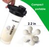 Blender Mixing Ball for Sports Drink Protein Shaker Breaker Blender Cup Bottle Mixers Make Your Own Shake Bottle (Muticolor-5 Pack) view 4