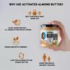 Dhatu Organics Activated Almond Butter 175g | Rich & Creamy | Vitamin E | Pre-soaked | Keto Friendly | Improved Digestion & Nutrient Assimilation | Unsweetened | Stoneground view 4