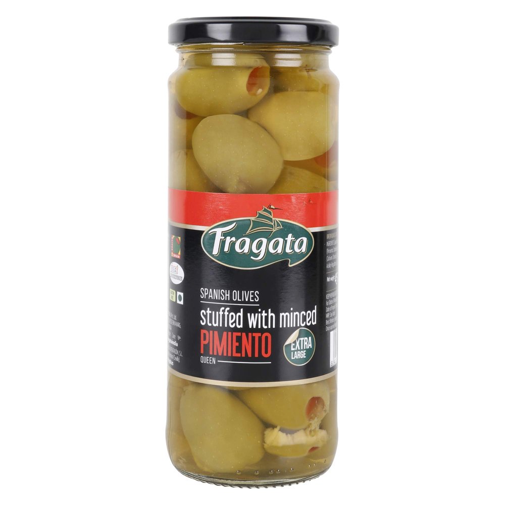 Fragata Queen Stuffed with Minced Pimiento Green Olives 450g
