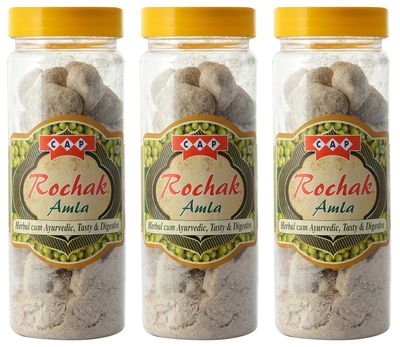 cap Amla Pachak Masala Churan Candy Tasty Healthy Ayurvedic - 190 Gms Each (Pack of 3)