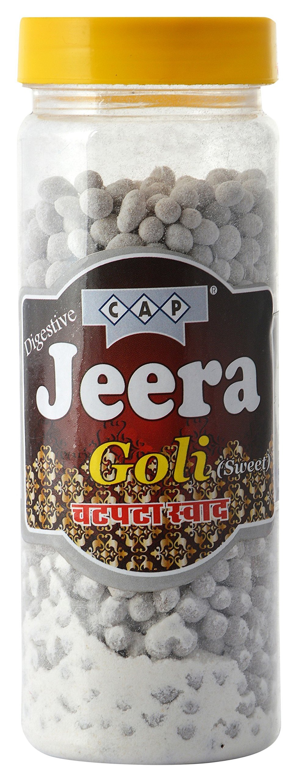 CAP Jeera Goli Sweet Tasty Healthy Digestive Chatpati Churan - 190 GMS
