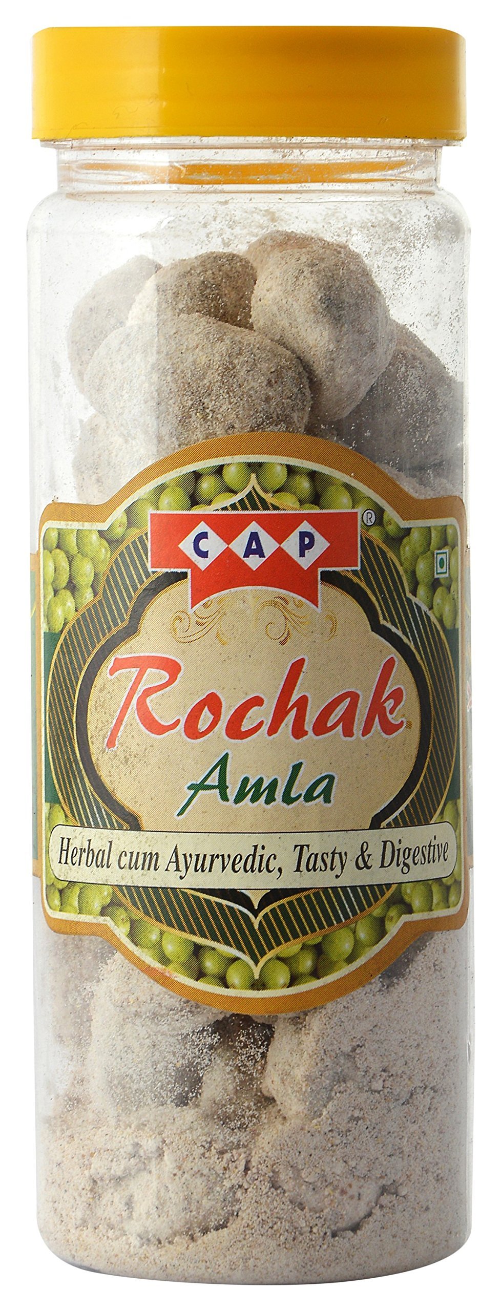 cap pachak khata mitha Rochak Amla candy coated anardana churan ayurvedic - 190 grams