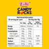 Zubi the Fun Candy Fruit Medley Candy Rocks Jar | Enriched with Vitamin C | Handmade Fruit Medley Candies | 8 Exciting Flavours (200g x 6 Jars, 1200gm) view 2