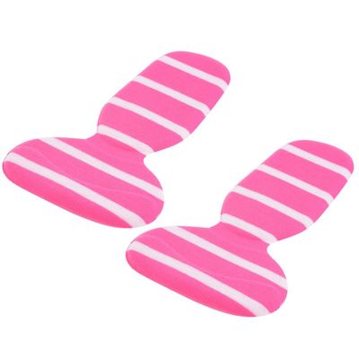 Aeoss Soft Heel Lining Comfort Grips Silicone Insert Heel Lining Comfort Grips High Heels Pads Foot Care Accessories (Set Of 1 Pair) (Pink)