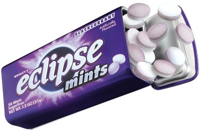 Wrigley's Eclipse Blackcurrant Sugarfree Mint Tin 35g