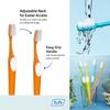 TEPE Supreme Compact Soft Toothbrushes  Soft Bristle Disposable Toothbrush 1 Pk view 4