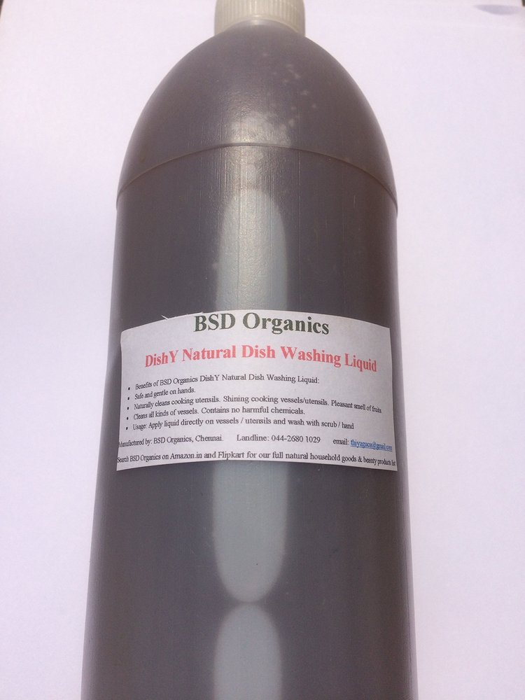 BSD Organics DishY Natural Dish Washing Liquid - 2 liter