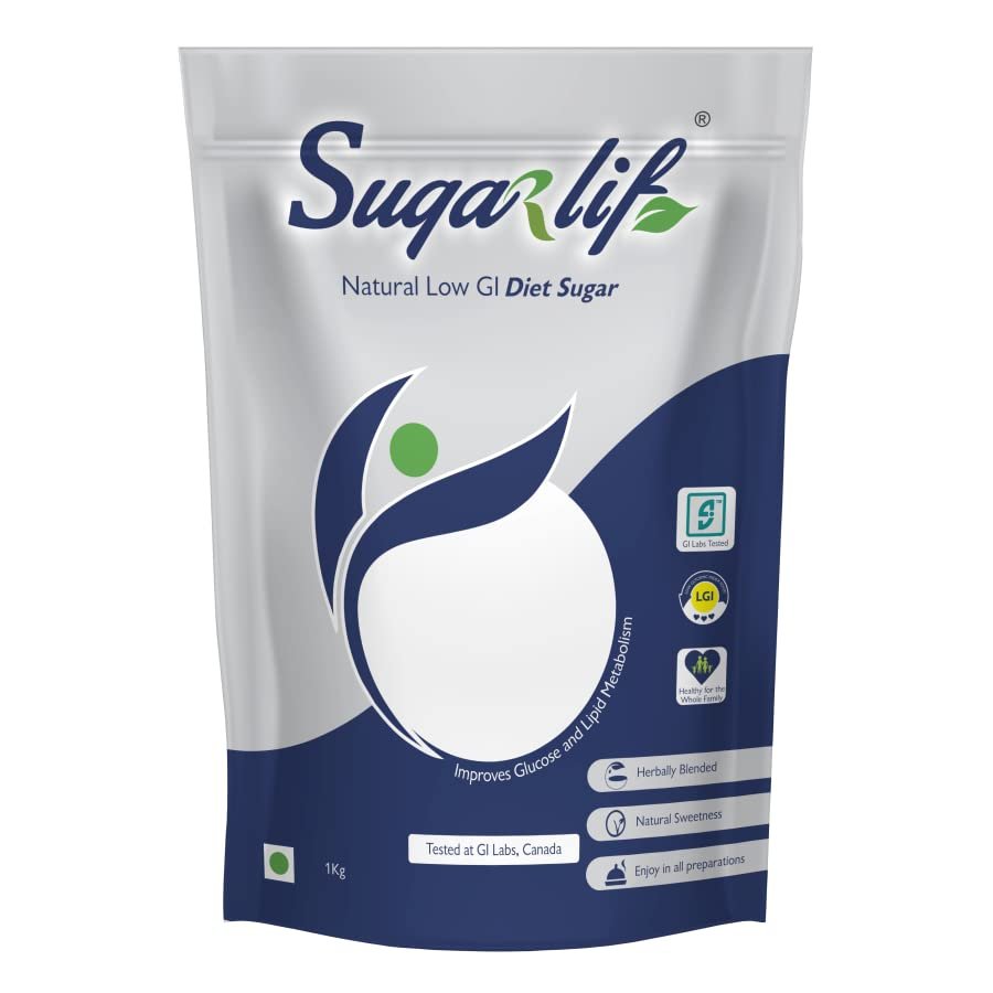 Sugarlif Low GI Cane Sugar (1 Kg Pack of 1)