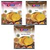 Joyable Diet Khakhra 3 Flavor Combo (Ragi/Nachni, Mung, Spicy Multigrain) | Healthy Traditional Gujarati Snacks | Ready To Use - Pack Of 6, 200 Gms Each view 1