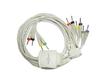 10 Lead ECG Cable Compatible with schiller 4 mm 15 pin banana type view 1