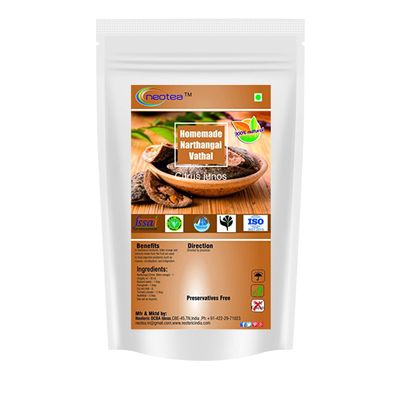 Neotea Homemade Narthangai Raw Vathal, 500G
