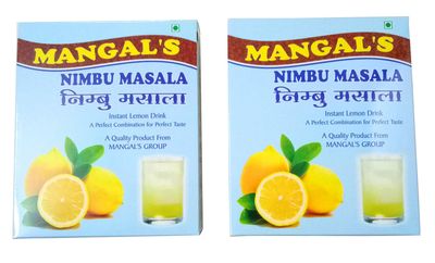 A.Mangals Nimbu Masala Powder- instant lemon drink Pack Of 2 (200g Each)
