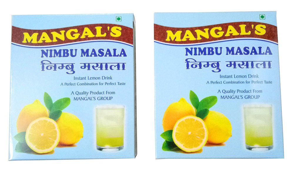 A.Mangals Nimbu Masala Powder- instant lemon drink Pack Of 2 (200g Each)