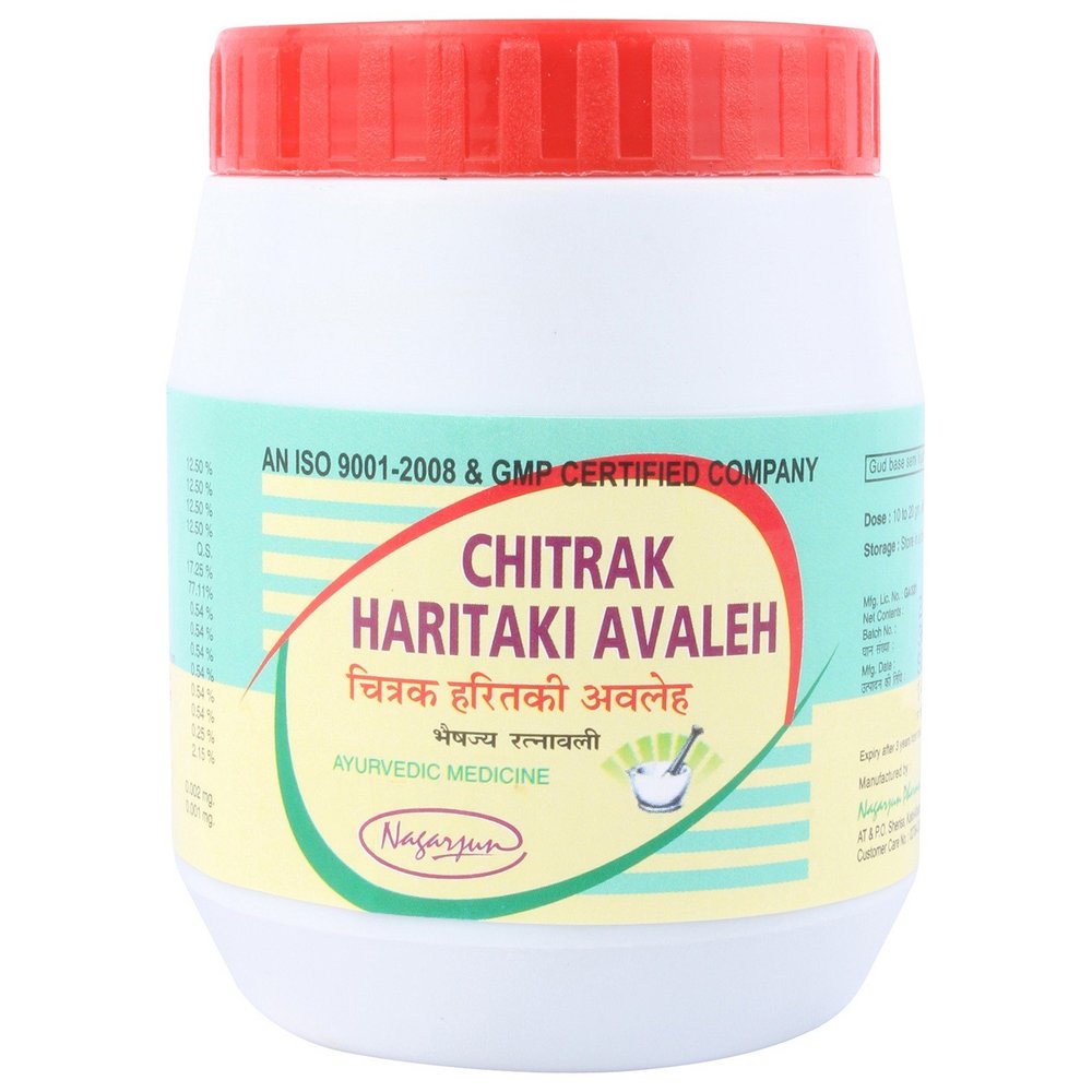 Nagarjun Herbal Care Chitrak Haritaki Avleh - 200 g, White