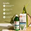 Krishna's Pulpy Aloe Vera Juice - 1000 ml | From Deserts of Rajasthan | Sugar free |Daily Natural Drink | Rejuvenates Skin and Hair view 2