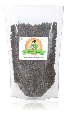 Grandma Agro Whole Black Pepper, 250 Grams