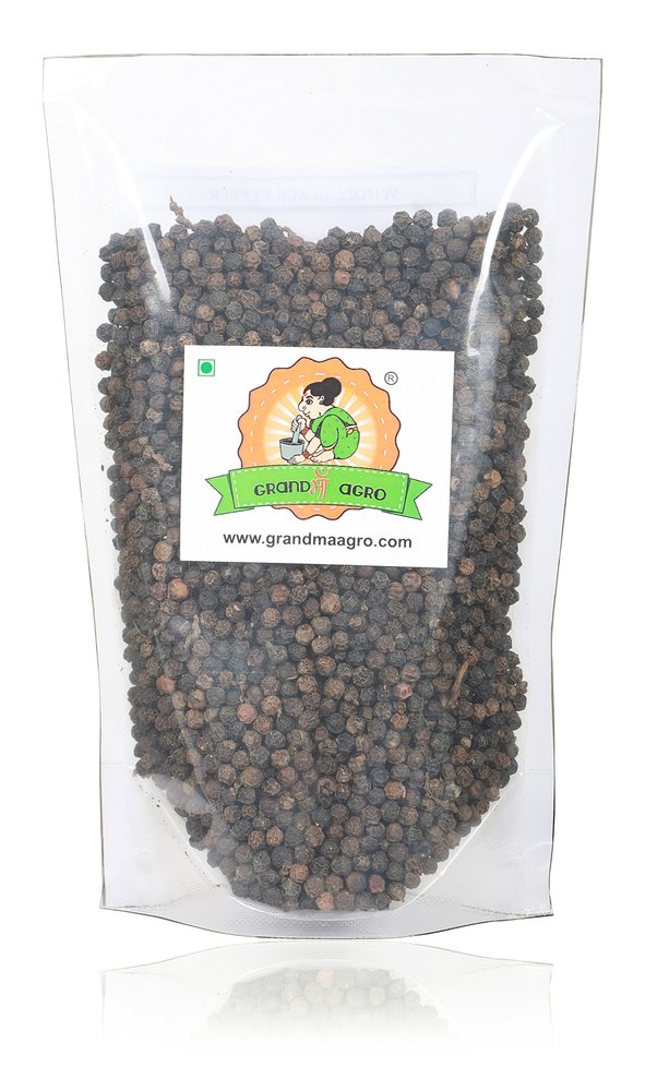 Grandma Agro Whole Black Pepper, 250 Grams
