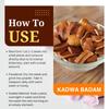 BIRJU MAHAVIR Kadwa Badam - Raw Bitter Almonds 100 Gram, Natural (Bmkb-17) view 3