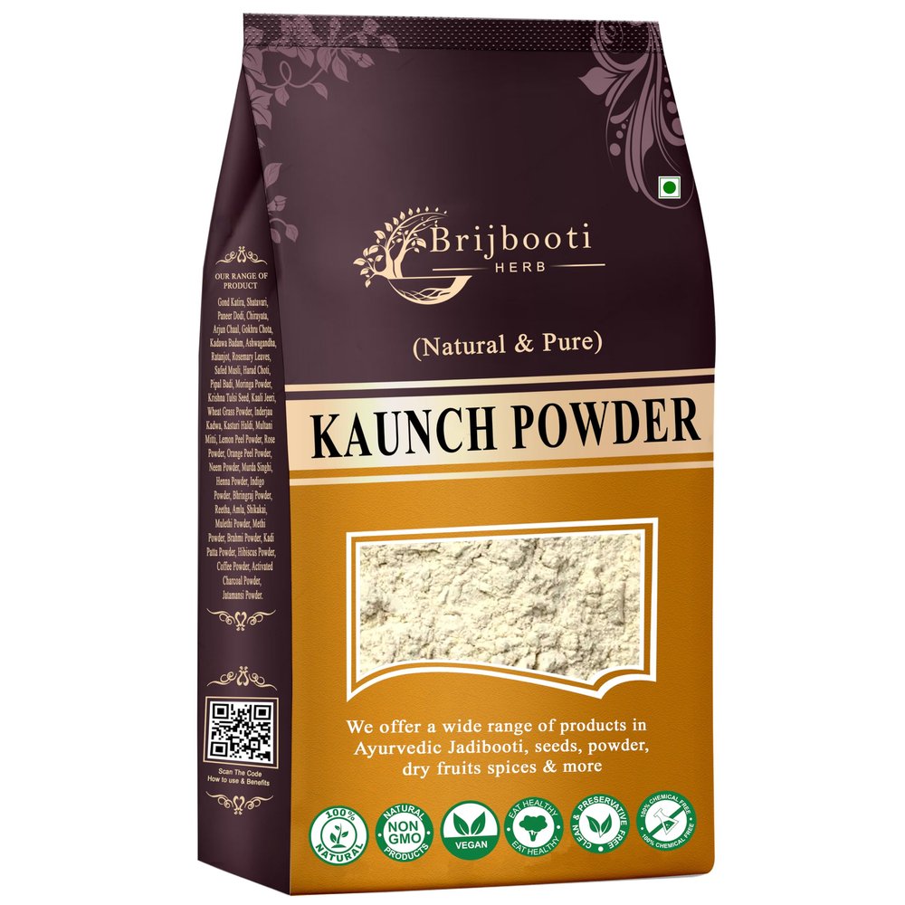 Birju Mahavir 800 Gr Kaunch Seed Powder - Mucuna Pruriens, Natural, BMKB-22