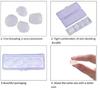 1 Box Of 4Pcs Swimming Silicone Earplugs Soft Comfortable Sleep Noise Reducing view 4