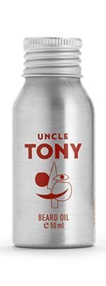 Uncle Tony Beard Oil - Nutritive | Hair Formula w/Wrinkle Refiller Antioxidants | Beard Care (50 ml)