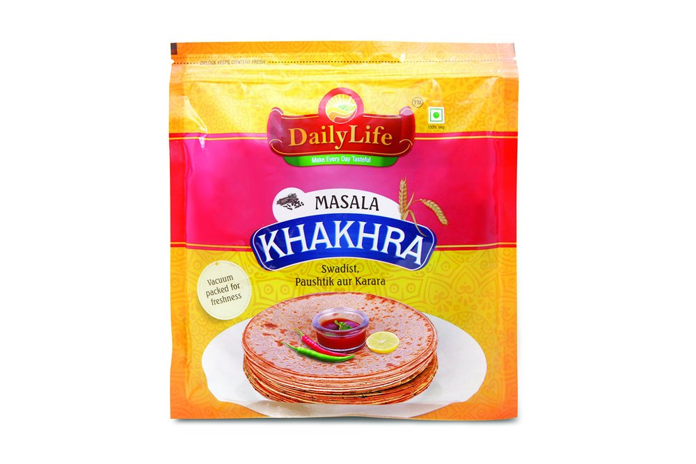 Dailylife Masala Khakhra 200 Grams (Pack of 3)