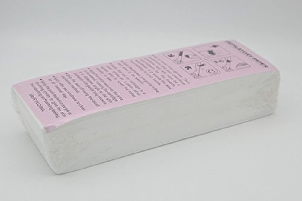 Hair Removal Depilatory Paper Professional Non-woven Epilator Wax Strip (100 Pieces/Pack)