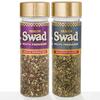 Panjon Swad Roasted Saunf & Royal Fresh Mix Mukhwas (100% Natural Mouth Freshener) 2 Bottles, 180g view 1
