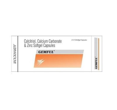 Gemful - Wockhardt Company - Mrp 207.00-15 Tablets In A Pack - Fresh Stock - Buy 4 Get 5 Free - PMW
