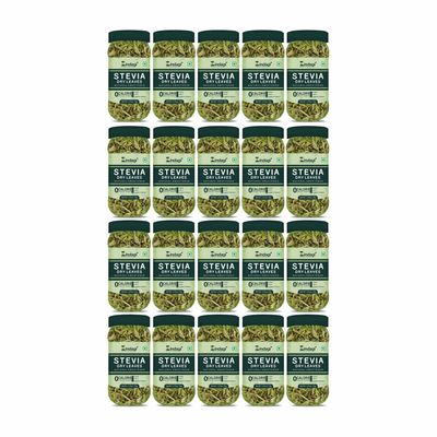 Zindagi Stevia Dry Leaves 35 GM - Natural Sugarfree Stevia Leaves - Sugrfree Sweetener (Buy 15 Get 5 Free)