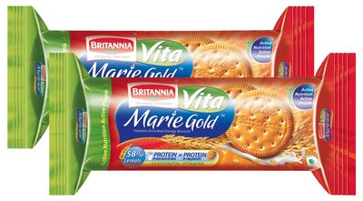 Spar Combo - Britannia Biscuits Vita Marie Gold, 150g (Pack of 2) Promo Pack