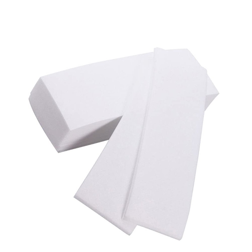 ROSENICE 100pcs Wax Strips Paper Professional Facial Body Hair Removal Depilatory Nonwoven Epilator