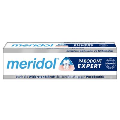 meridol Toothpaste Parodont Expert 75 ml from BELLE GAGA Toothpaste has an antibacterial effect and thus supports the natural healing process of the gums (75ml X 1)