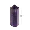 Reiki Crystal Products Amethyst Crystal Pencil Size 2.4 cm (1 inch) view 2