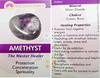 Reiki Crystal Products Amethyst Crystal Pencil Size 2.4 cm (1 inch) view 4