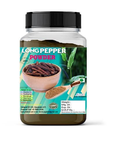 Pmw - Long Pepper Powder - Jar Pack - Pippali - Lindi Pippar - Piper Longum -  - 100 G Powder