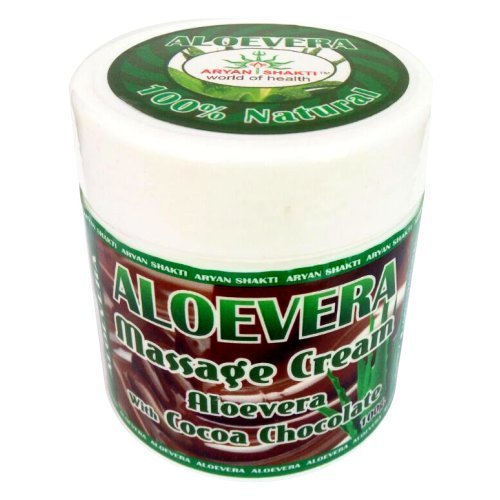 ARYAN SHAKTI Organic Aloevera Cocoa Chocolate Massage Cream 100 gm