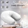 4, White: London Linens Pack Of 4, Premium Extra Thick Flannel Massage Table Face Rest Cover Cozies, Includes 4Pcs (White) view 2