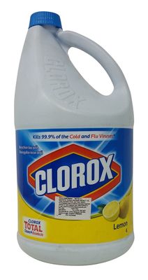 Clorox Liquid Bleach - Lemon, 4L Can