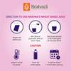 Krishna's Wheatgrass Juice - 1000 ML | Wheat Grass juice 9th day picked wheatgrass leaves | Pure, Natural and Ayurvedic Juice view 4
