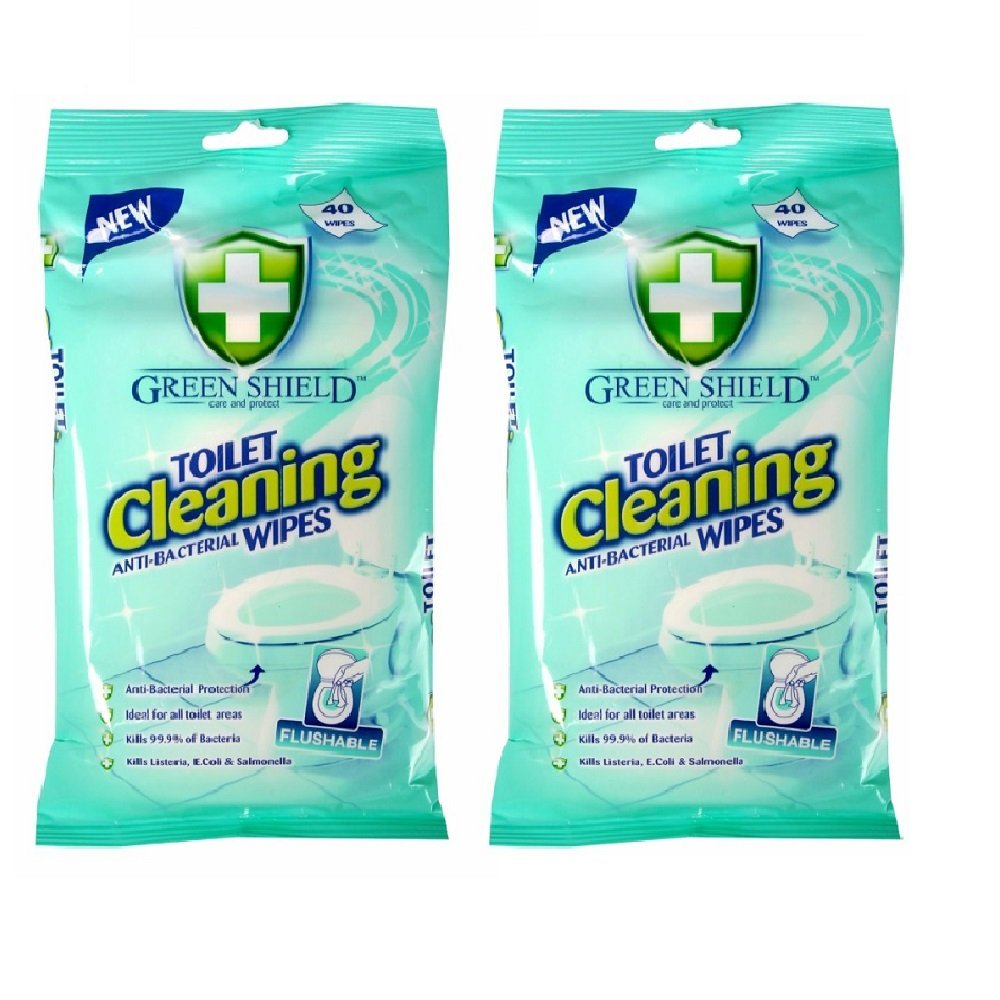 Greenshield Toilet Cleaning Wipes Pof2