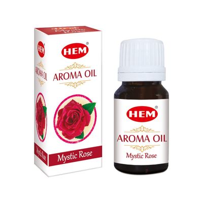 Hem Scented Rose Aroma Oil 10ml Bottle