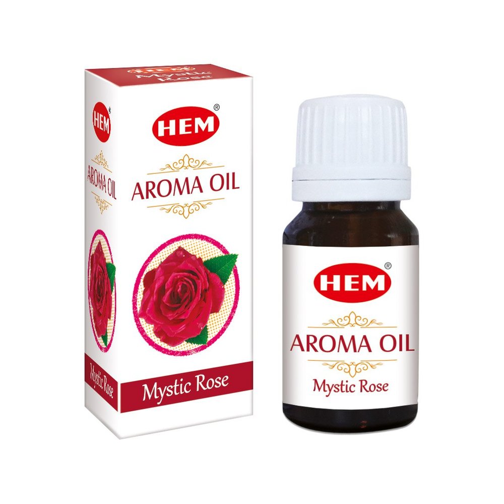 Hem Scented Rose Aroma Oil 10ml Bottle